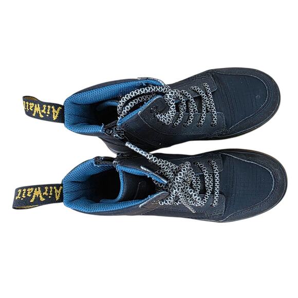 Dr. Martens Combs Cap Junior Youth Size 13 Black Lace Up Zip Eye Ankle Boots - Picture 3 of 7